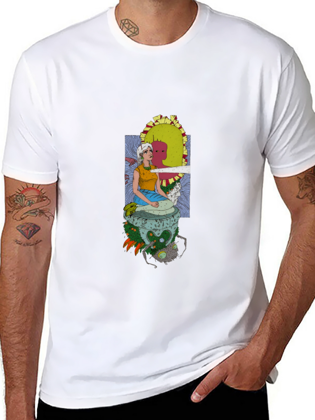 Unique Graphic Print T-Shirt - Quirky & Stylish