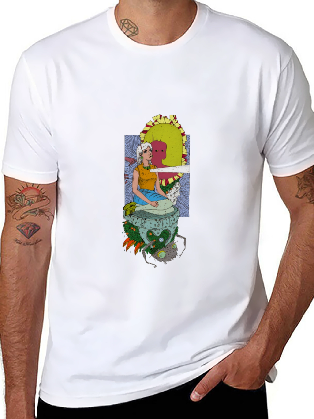 Unique Graphic Print T-Shirt - Quirky & Stylish