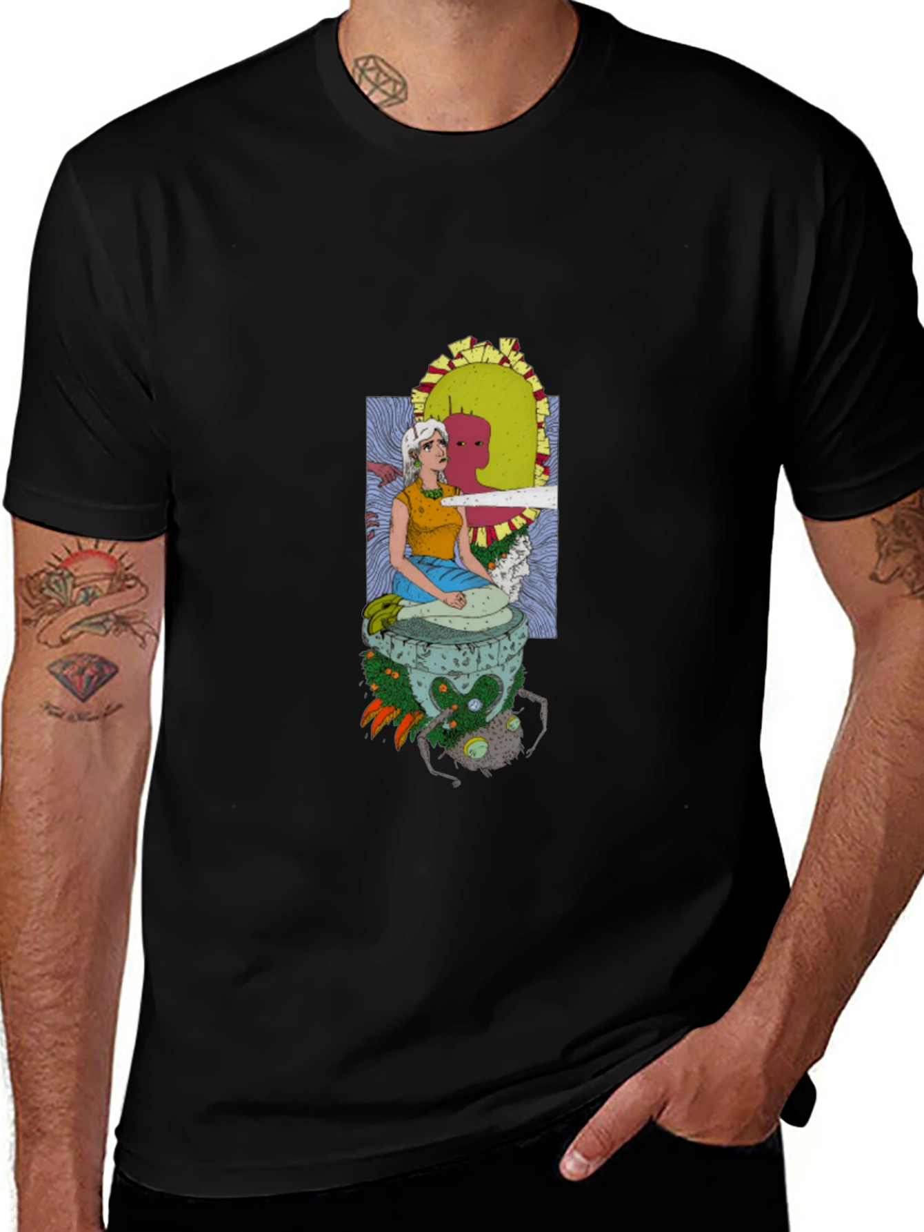 Unique Graphic Print T-Shirt - Quirky & Stylish