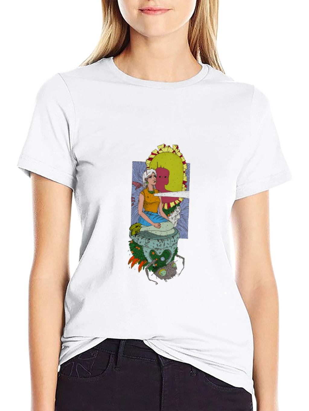 Unique Graphic Print T-Shirt - Quirky & Stylish