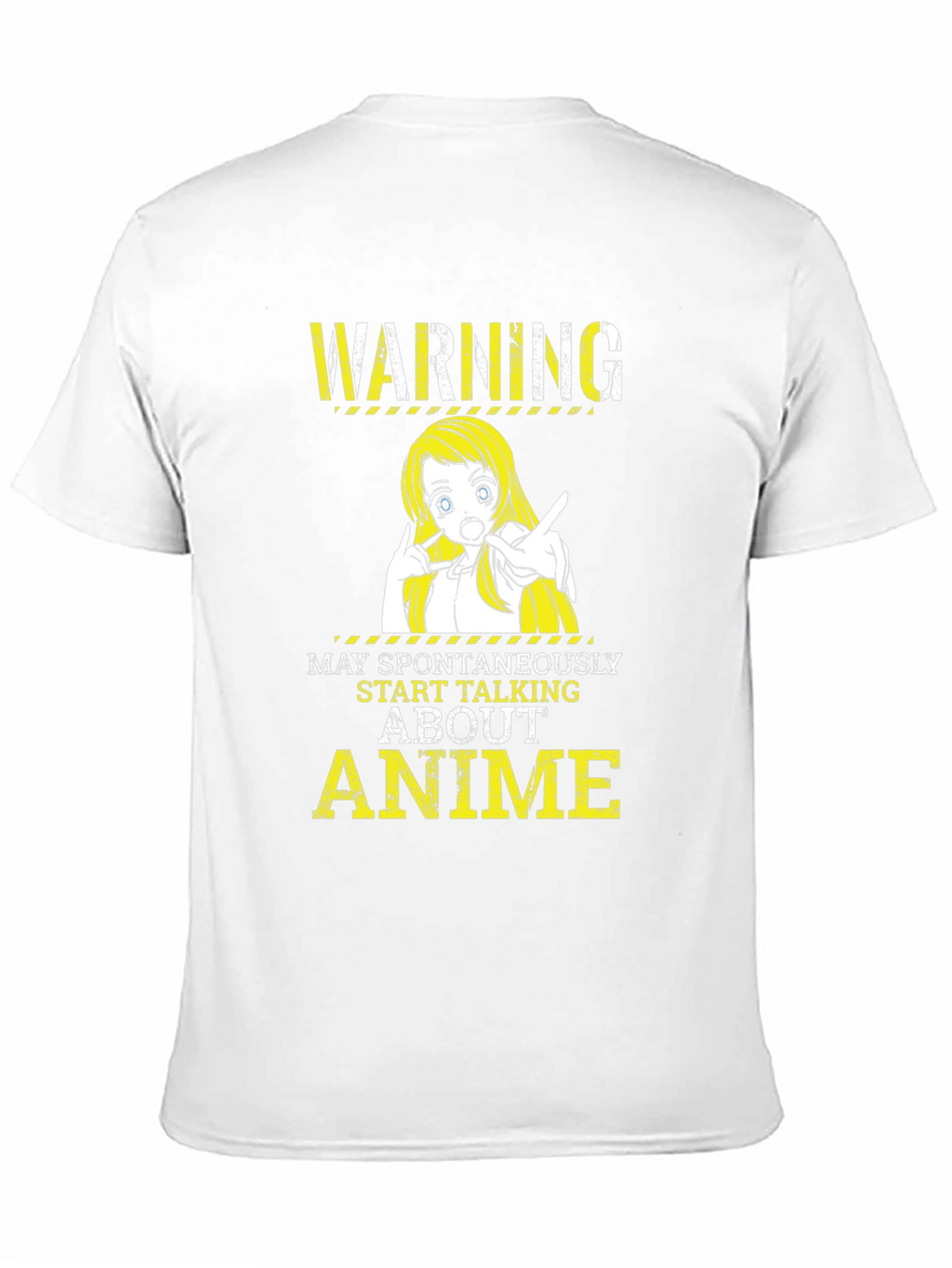 Anime Warning T-Shirt - Spontaneous Talking May Occur!