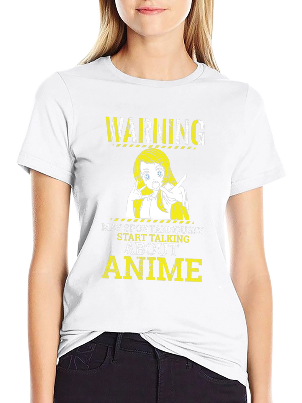 Anime Warning T-Shirt - Spontaneous Talking May Occur!