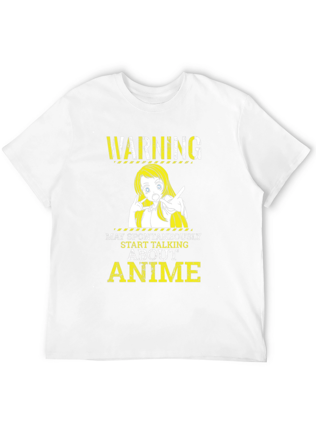 Anime Warning T-Shirt - Spontaneous Talking May Occur!