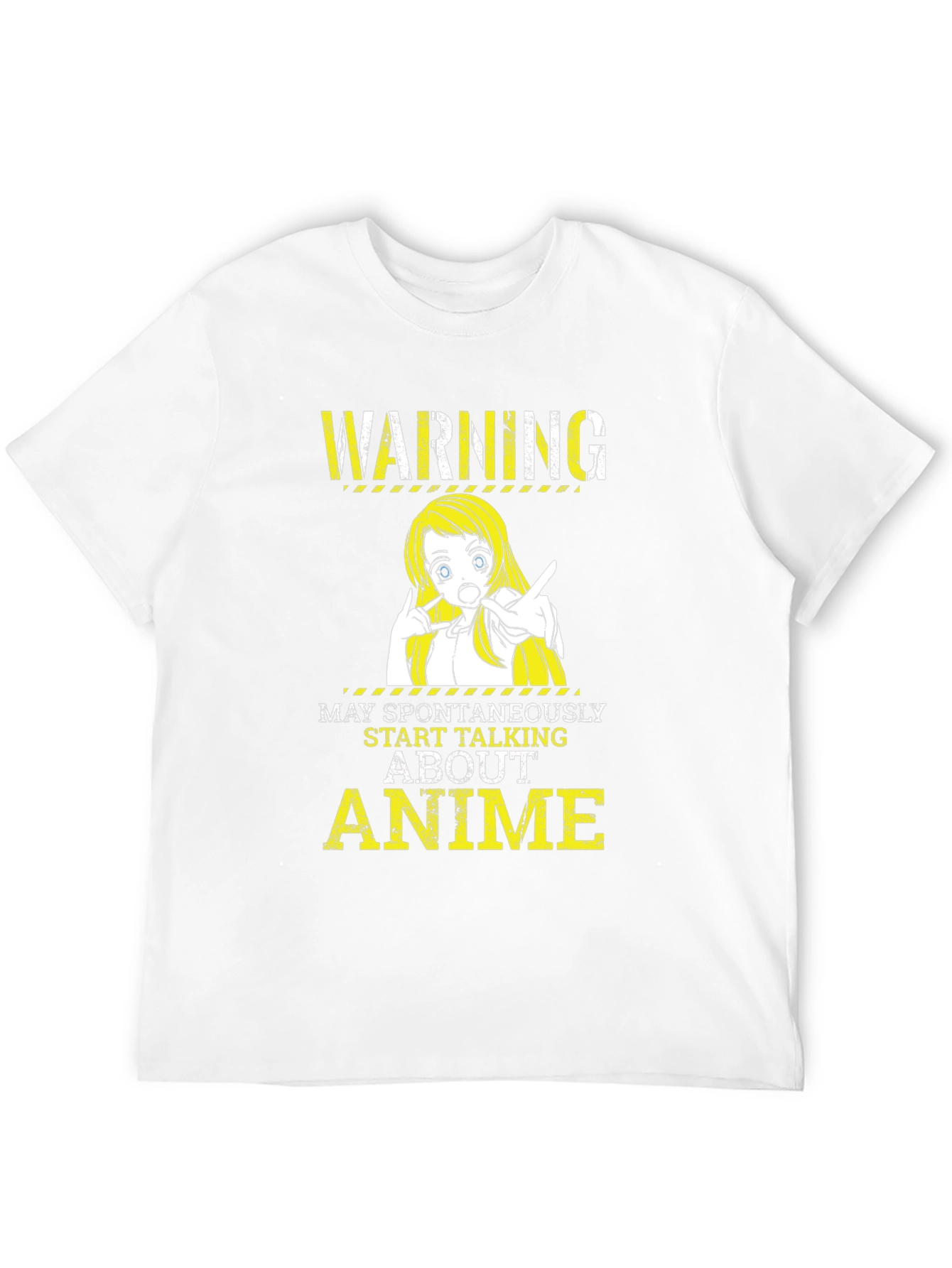Anime Warning T-Shirt - Spontaneous Talking May Occur!