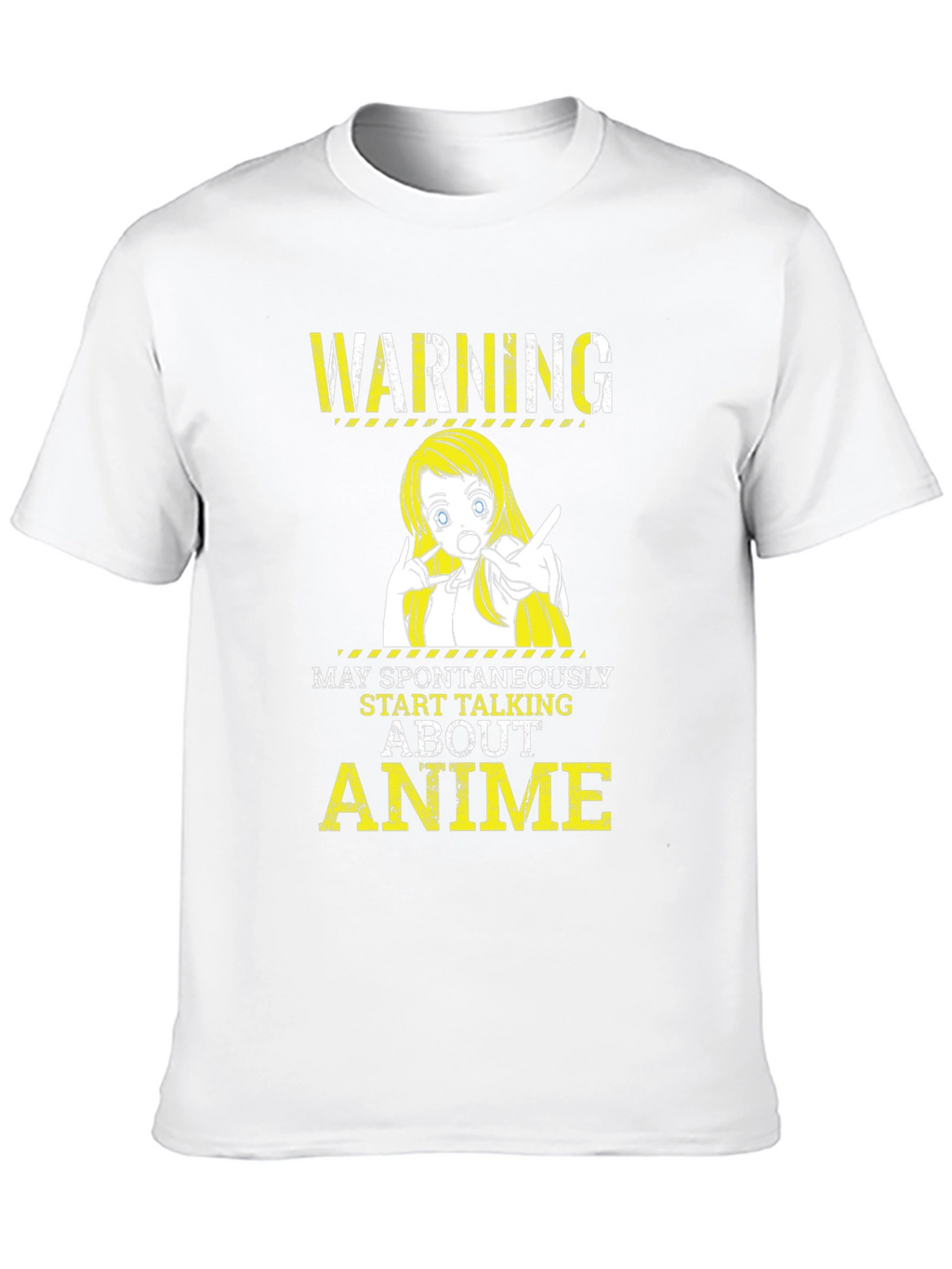 Anime Warning T-Shirt - Spontaneous Talking May Occur!