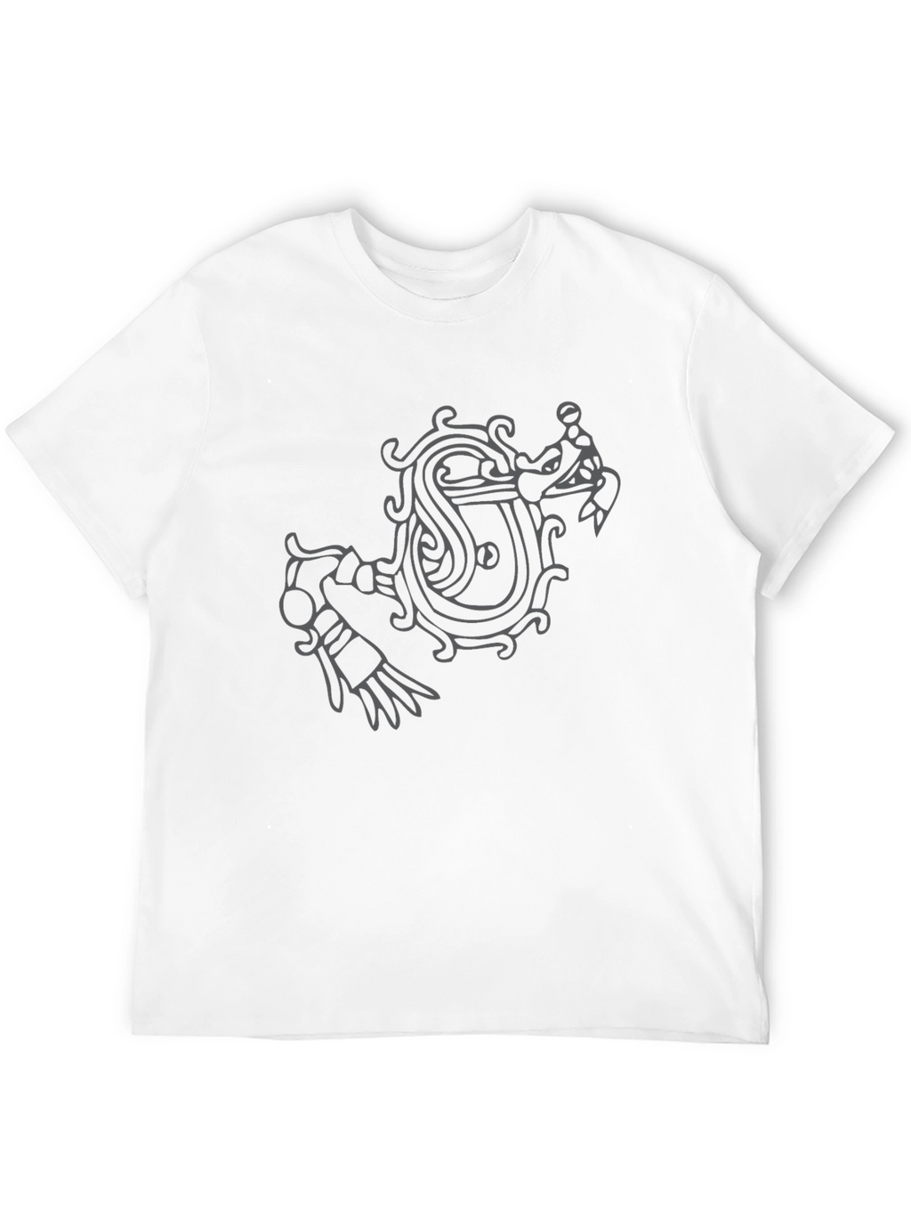 Viking Dragon T-Shirt - Norse Mythology Tee