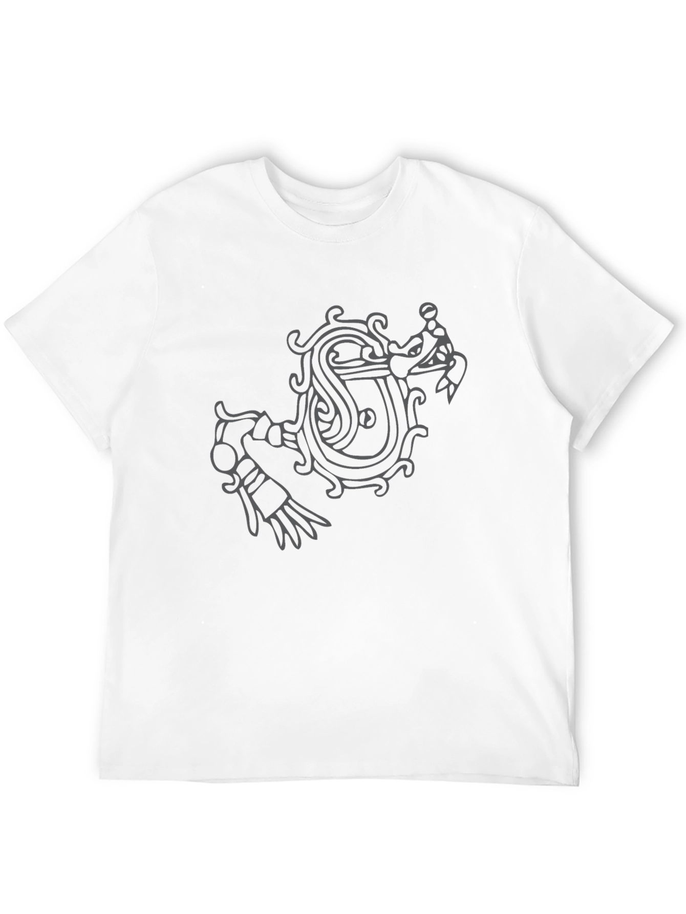 Viking Dragon T-Shirt - Norse Mythology Tee