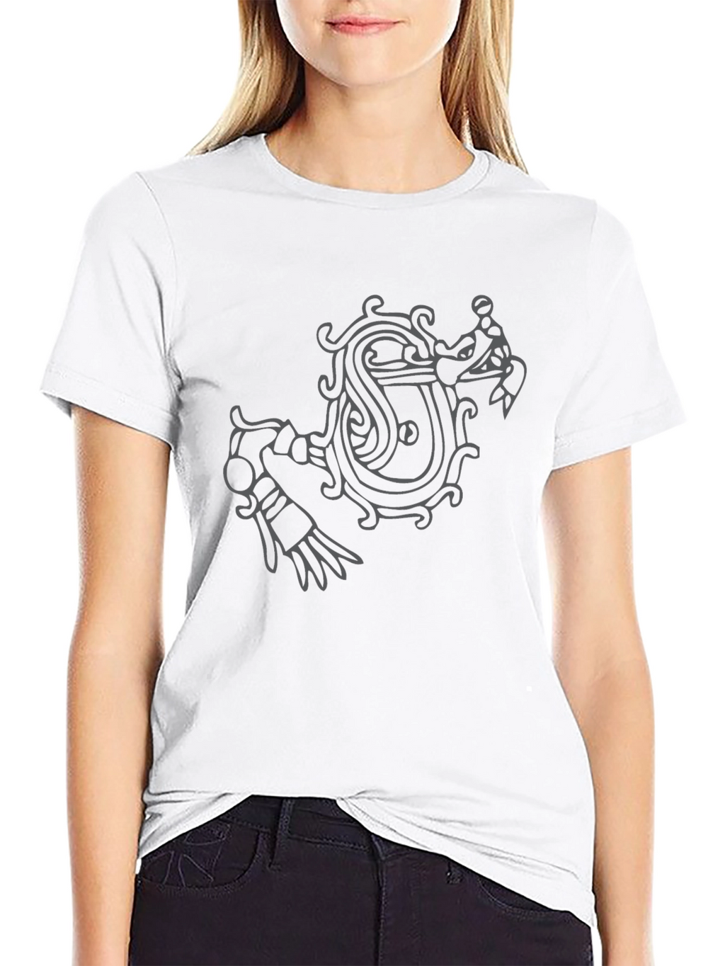 Viking Dragon T-Shirt - Norse Mythology Tee