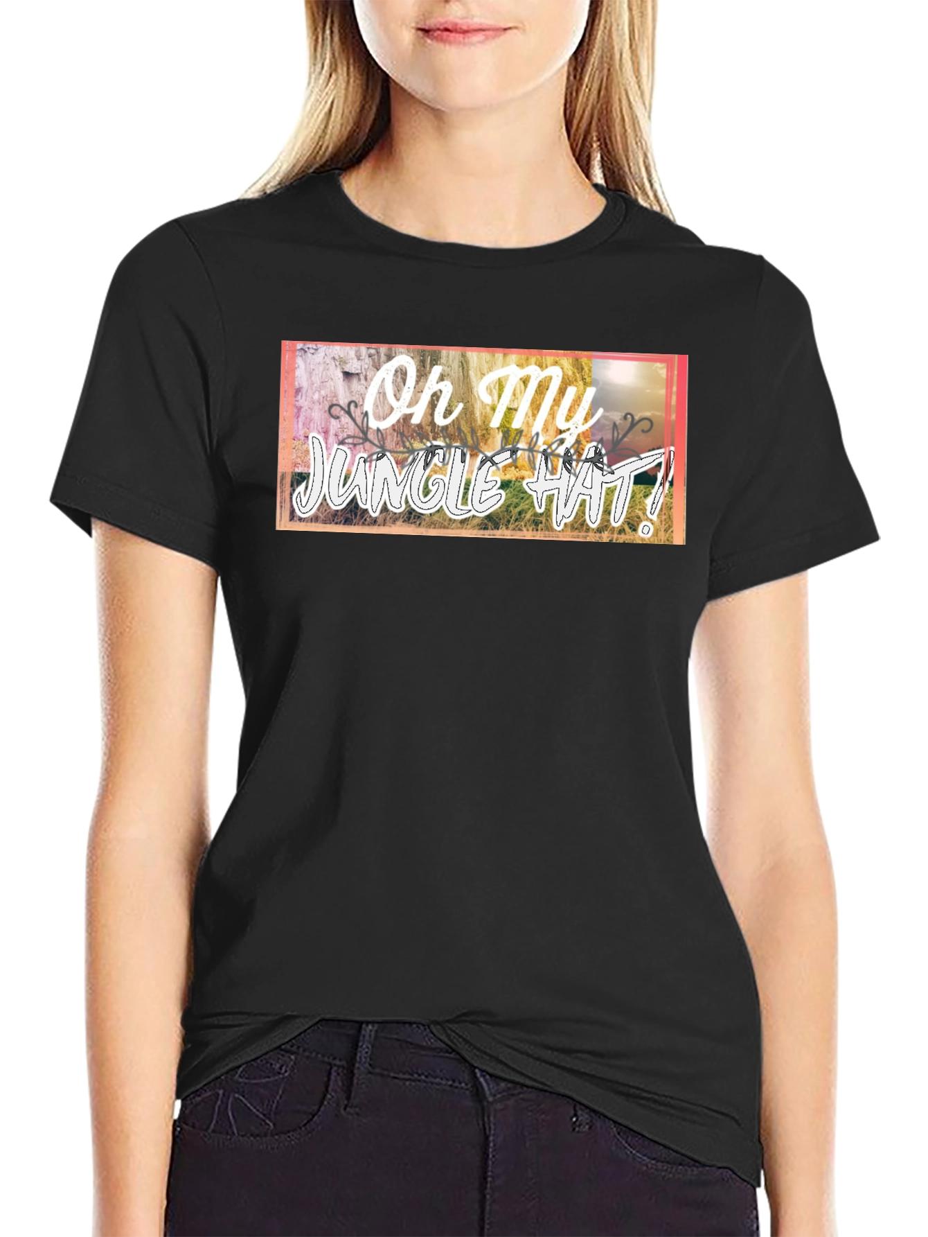 Oh My Jungle Hat! Graphic Tee