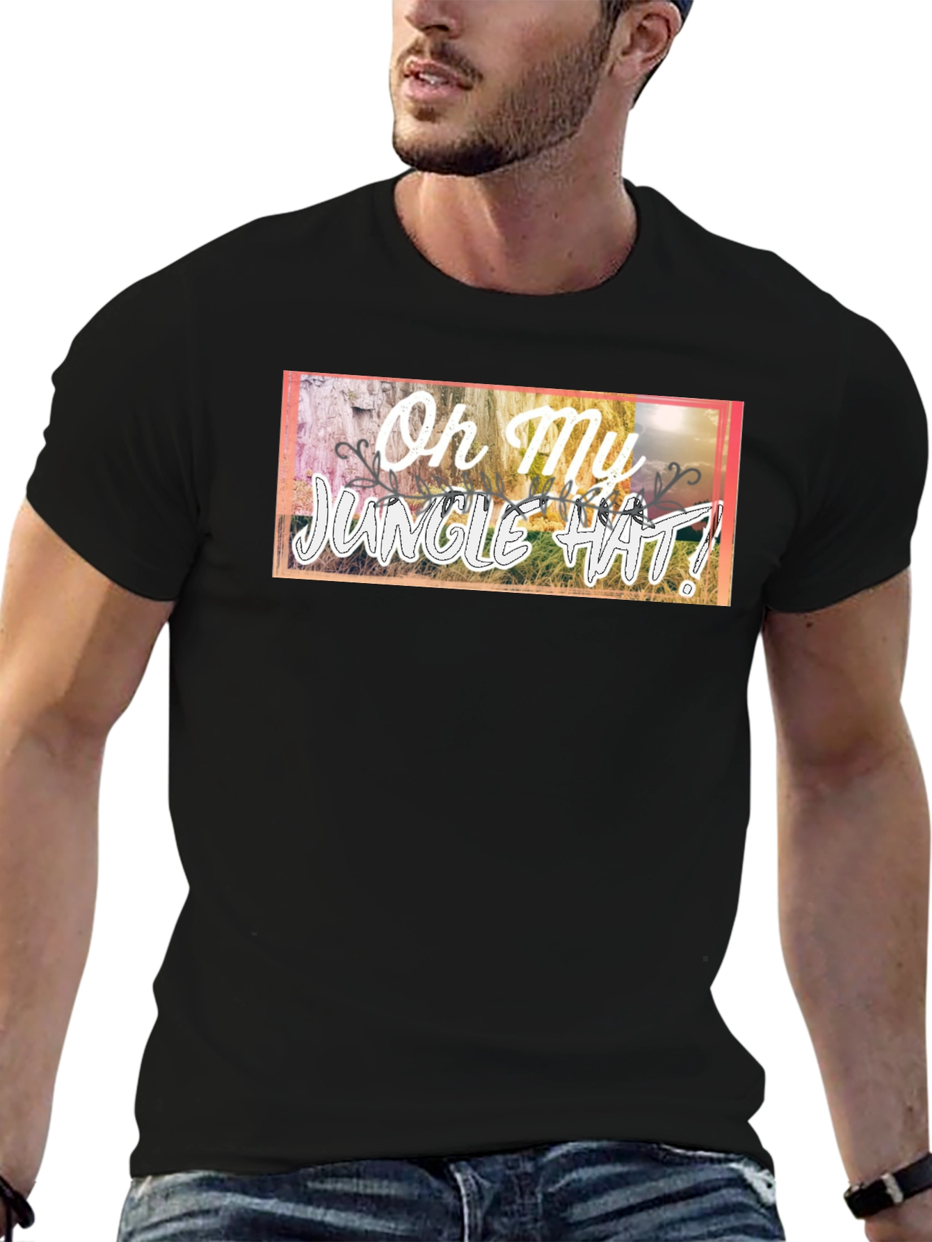 Oh My Jungle Hat! Graphic Tee