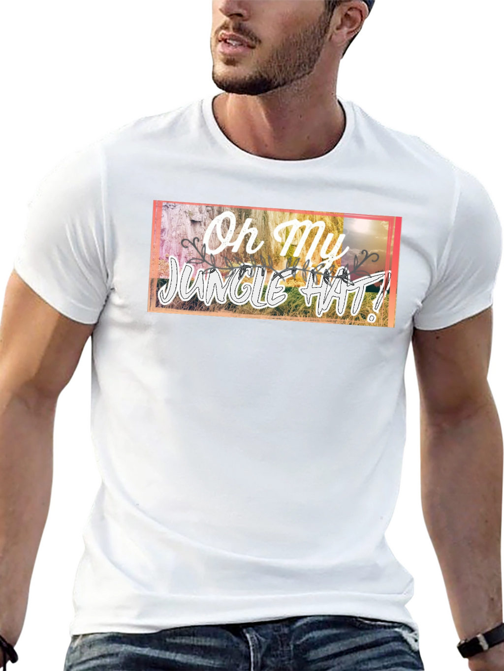 Oh My Jungle Hat! Graphic Tee