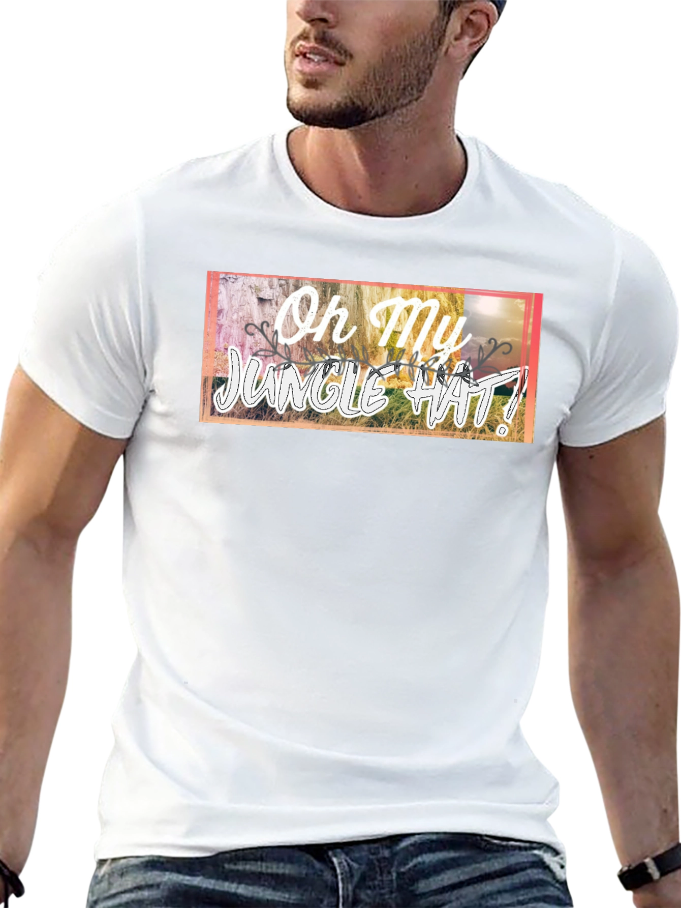 Oh My Jungle Hat! Graphic Tee
