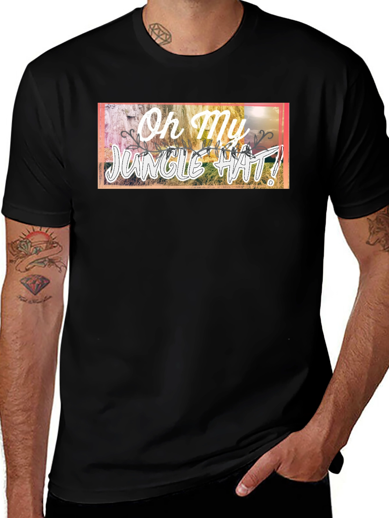 Oh My Jungle Hat! Graphic Tee