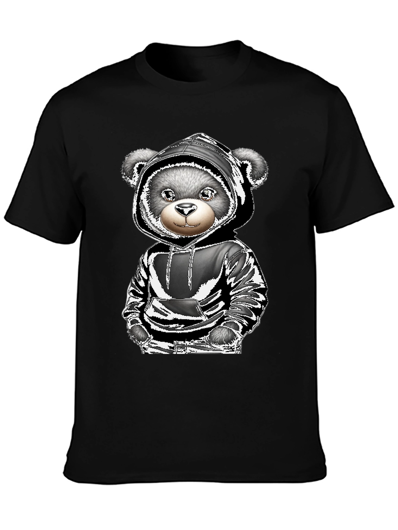 Cool Bear Hoodie Graphic T-Shirt