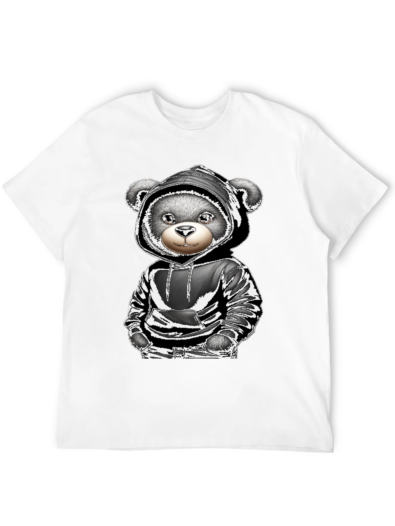 Cool Bear Hoodie Graphic T-Shirt