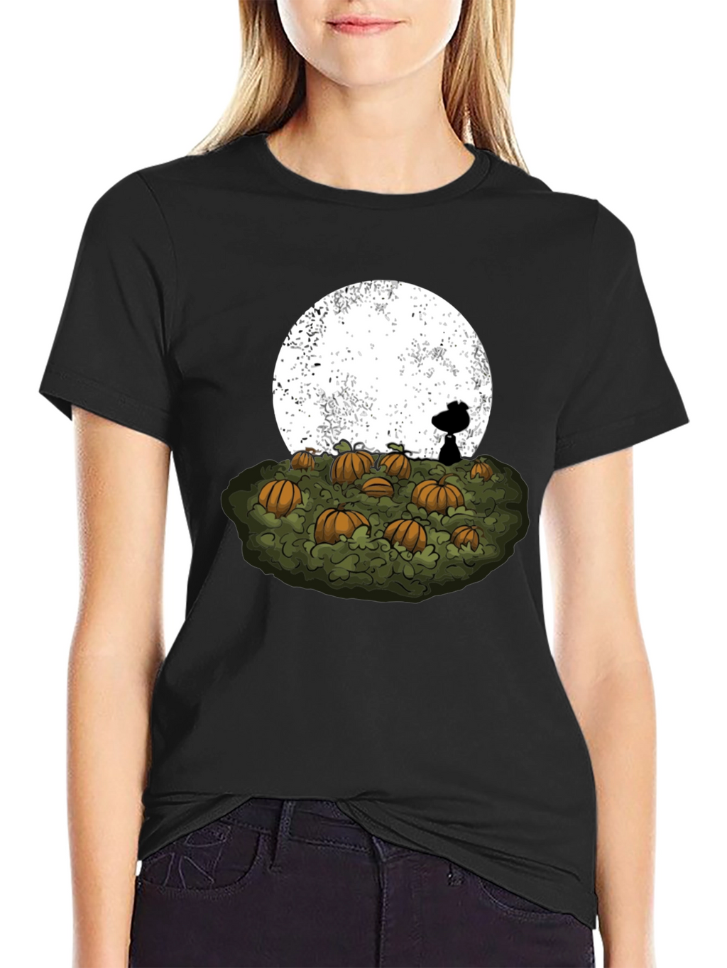 Snoopy Great Pumpkin Moon T-Shirt