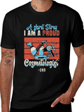 Proud Cosmetologist Graphic T-Shirt