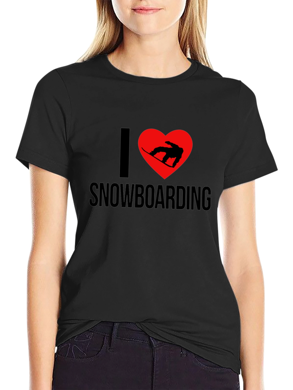I Heart Snowboarding T-Shirt
