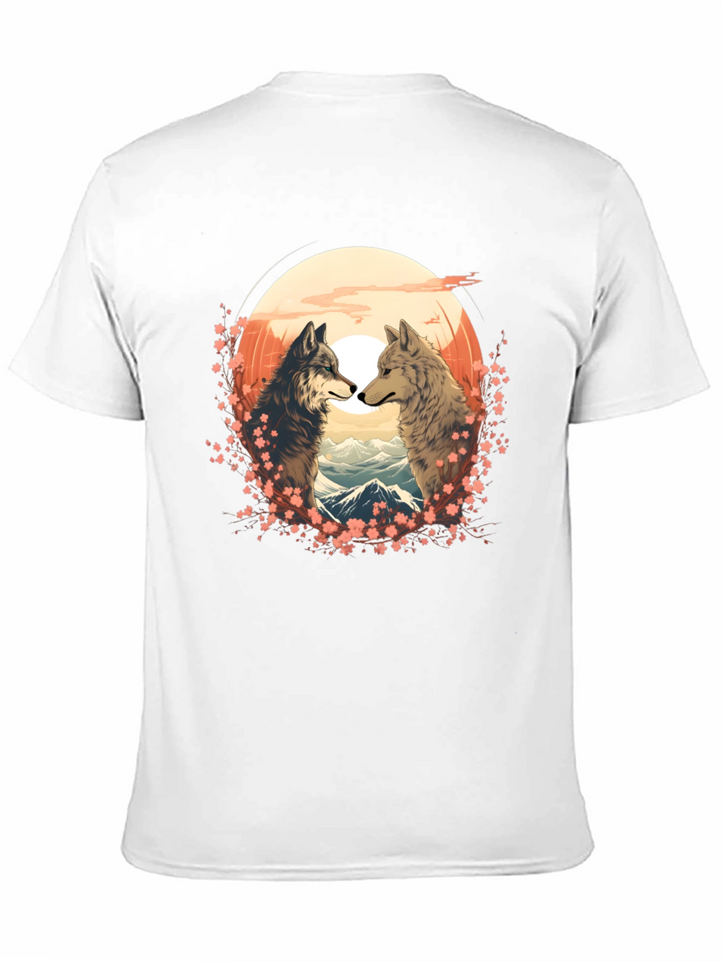 Wolf Couple T-Shirt - Nature Lovers