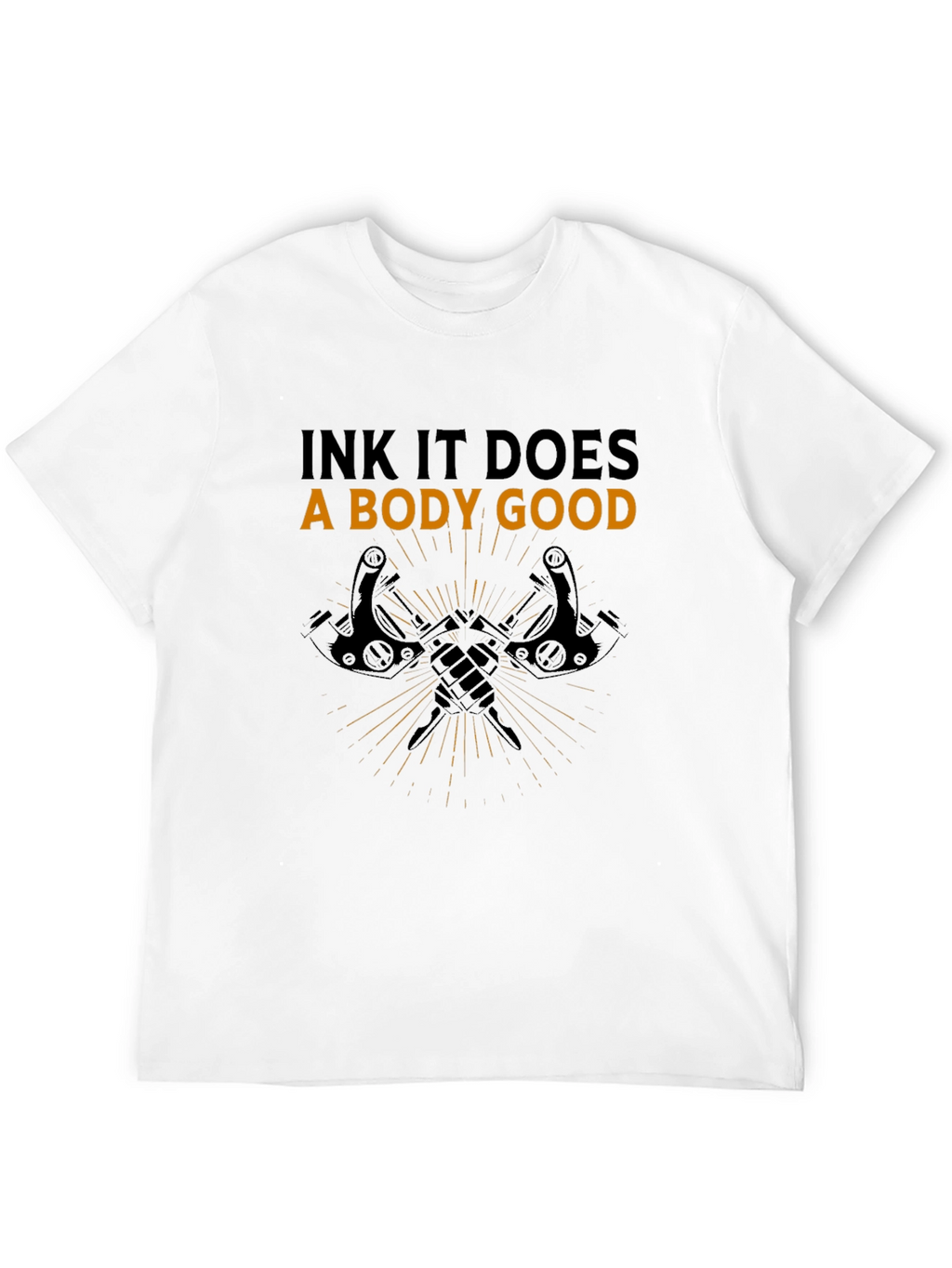 Ink It Does A Body Good Black Graphic Tee