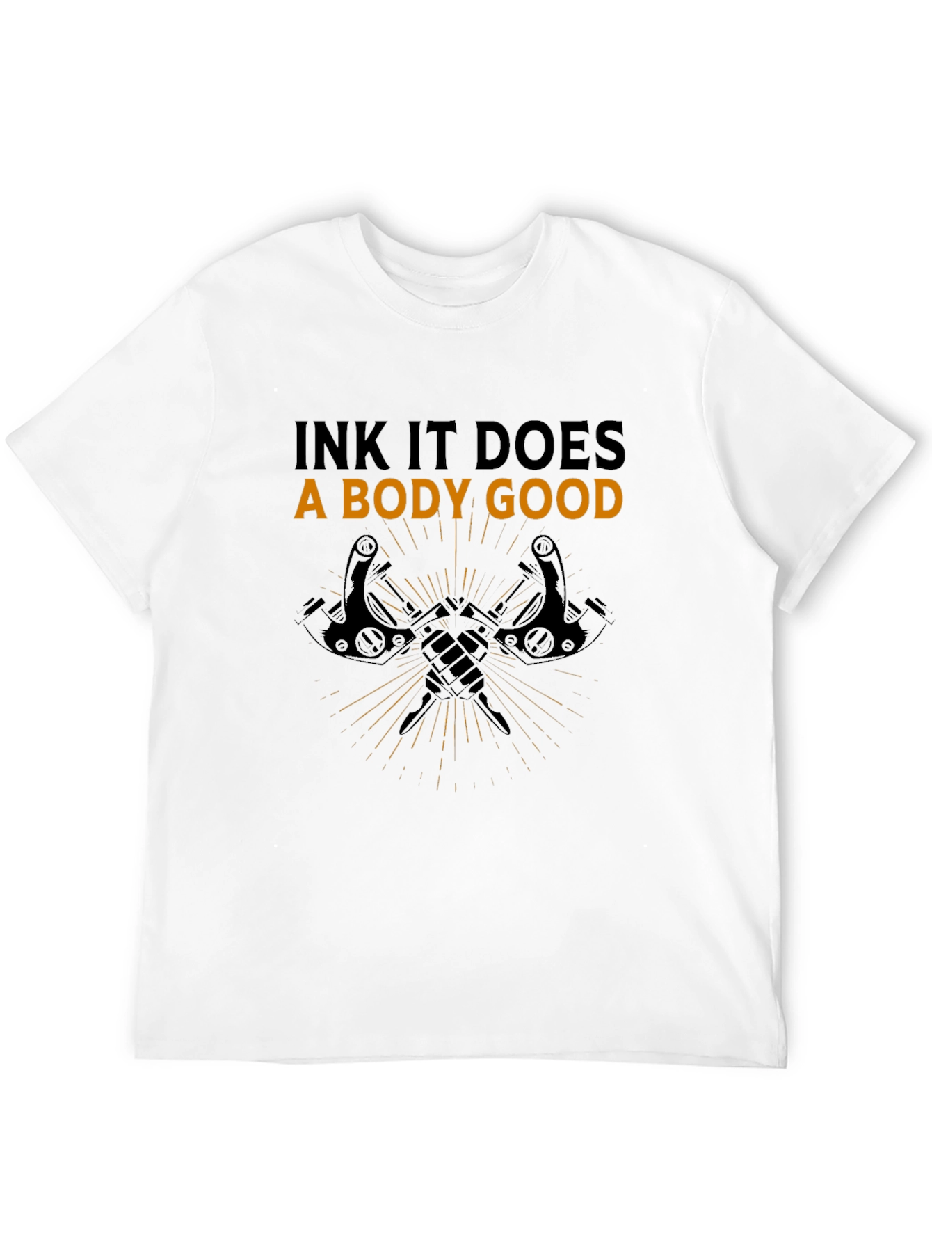 Ink It Does A Body Good Black Graphic Tee