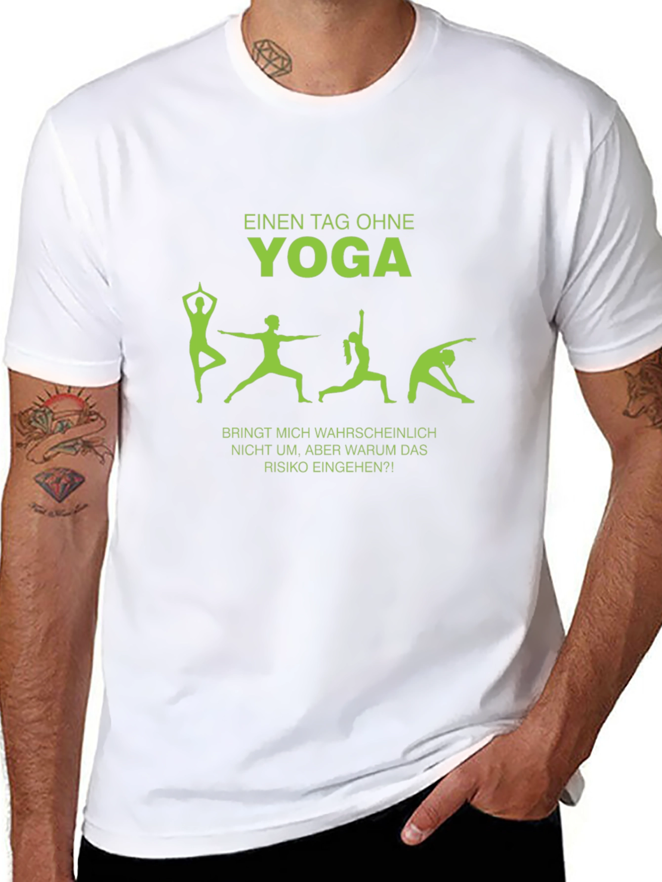 Yoga T-Shirt - Einen Tag ohne Yoga