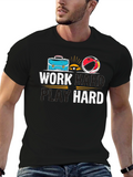 Work Hard Play Hard Graphic T-Shirt
