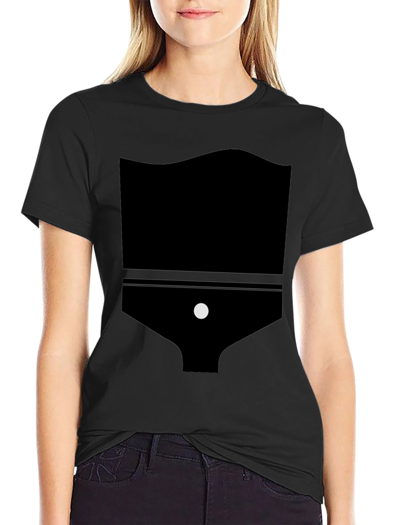Minimalist Black Graphic Tee