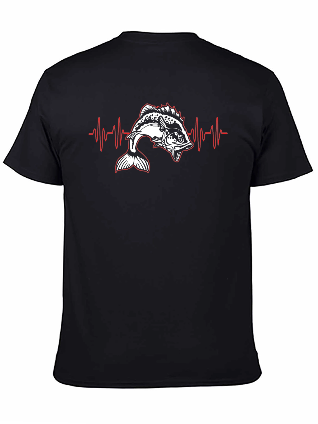 Fishing Heartbeat T-Shirt - Angler Tee