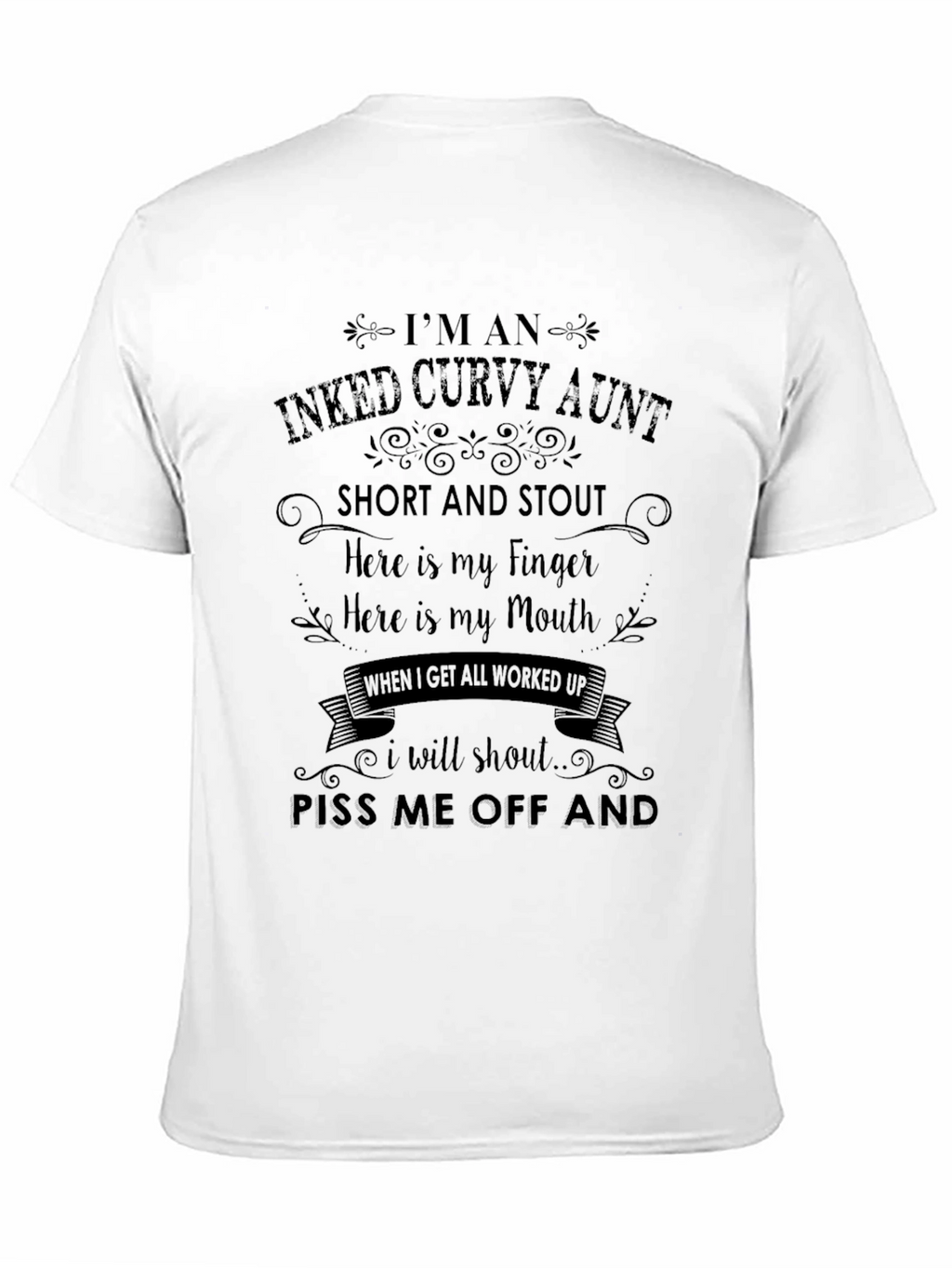 Inked Curvy Aunt Graphic Tee