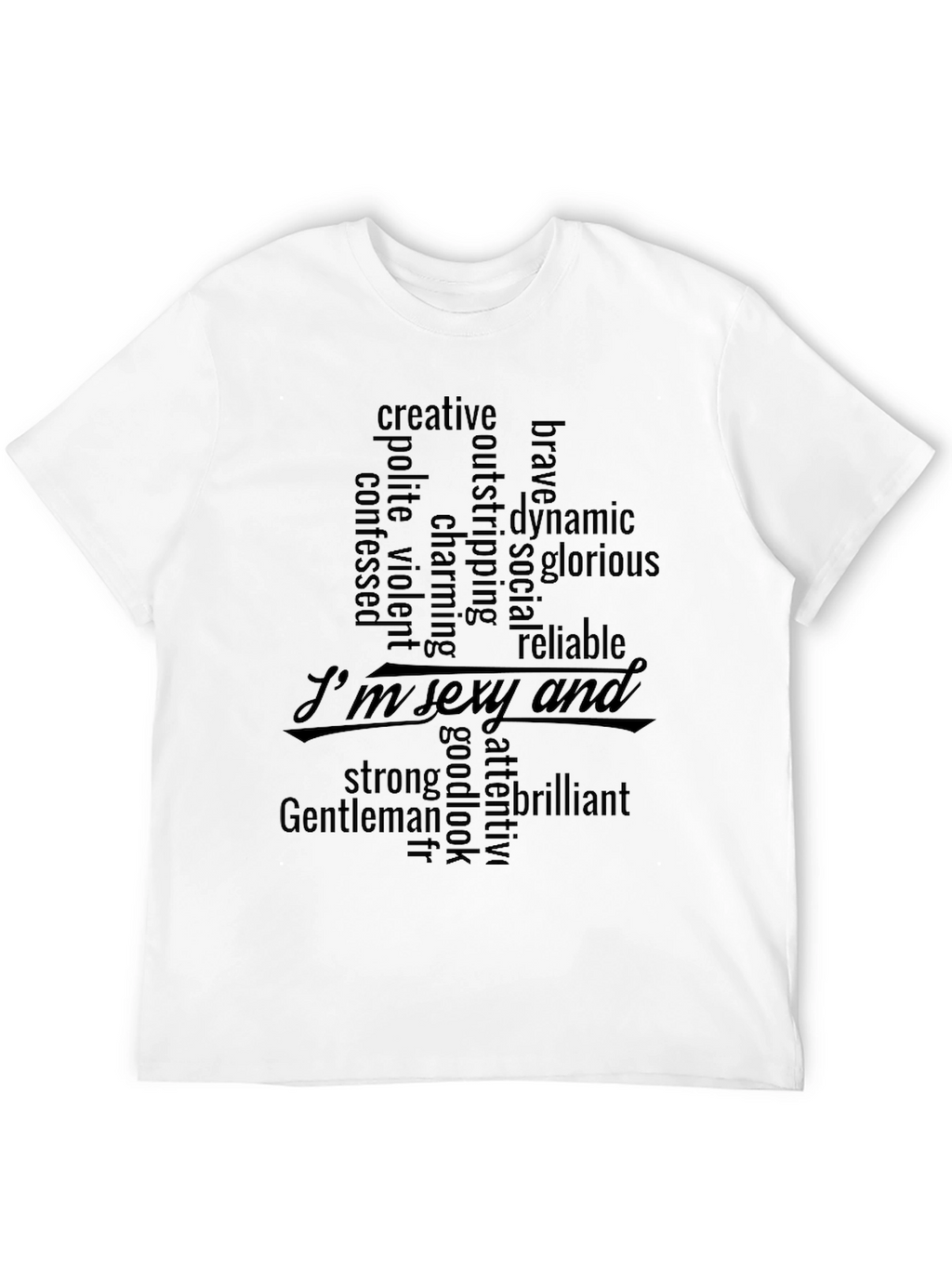 Sexy & Brilliant Mens Graphic T-Shirt