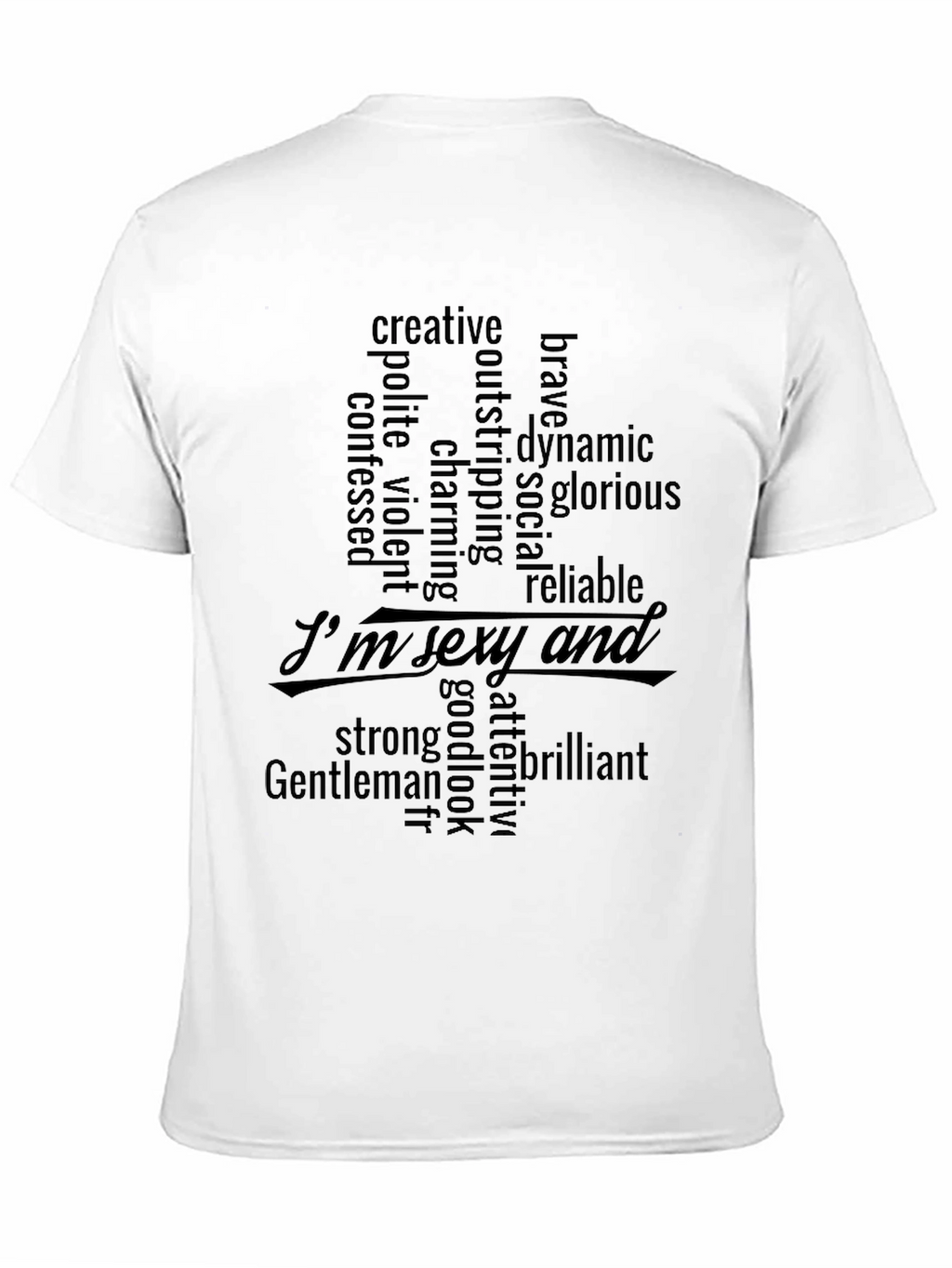Sexy & Brilliant Mens Graphic T-Shirt