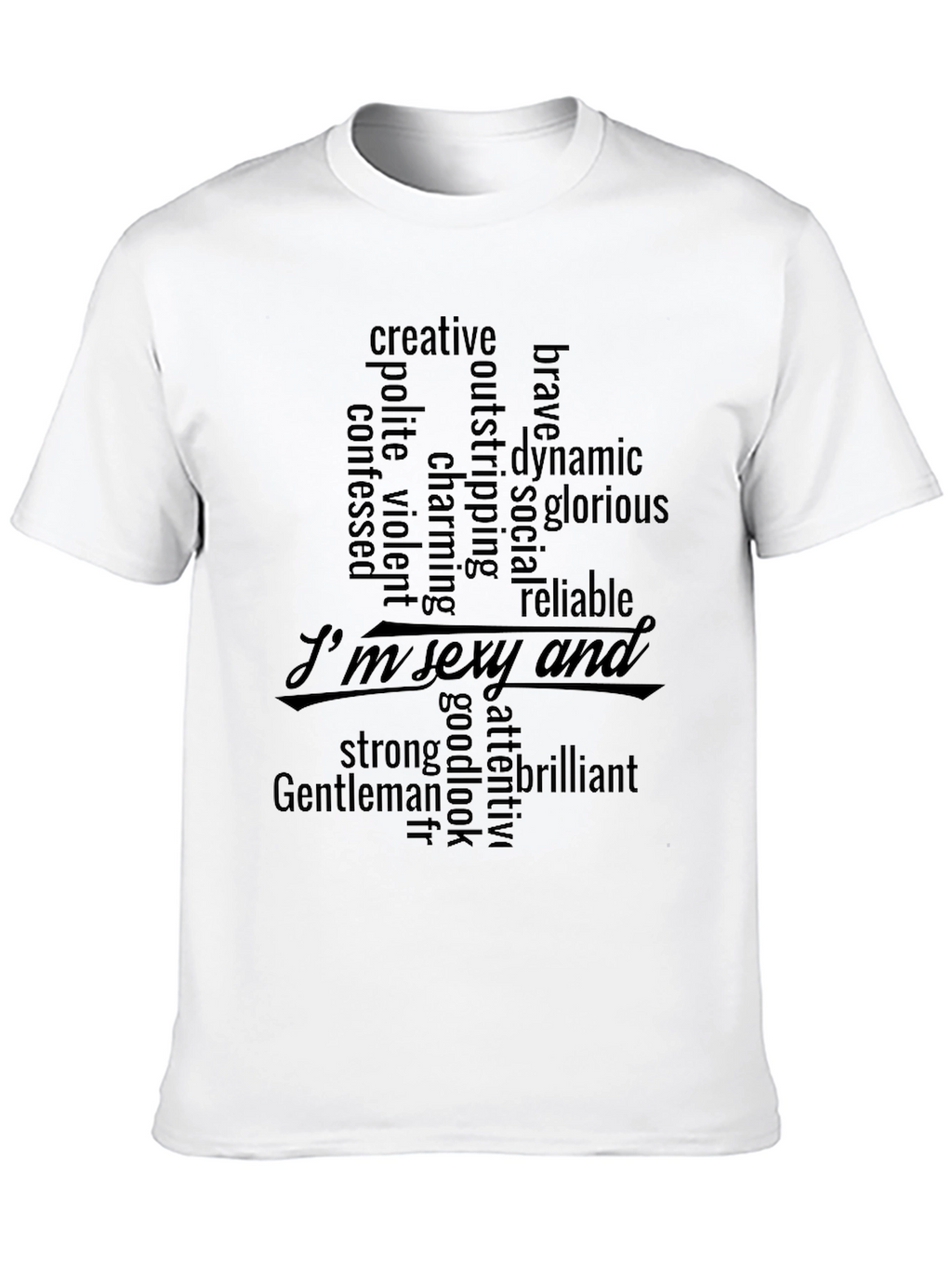 Sexy & Brilliant Mens Graphic T-Shirt