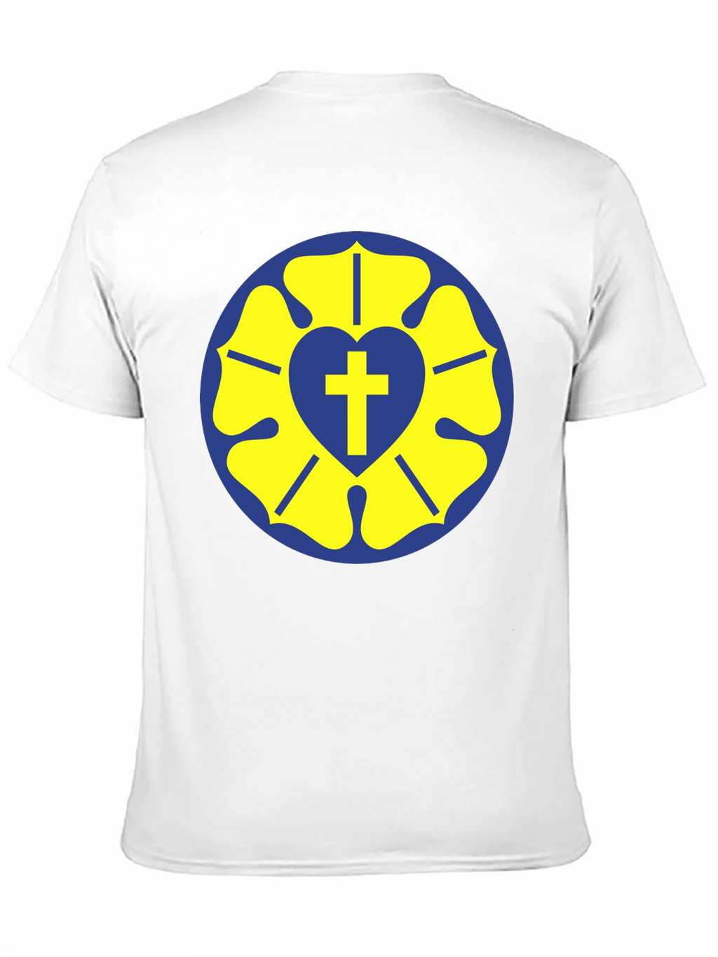 Luther Rose T-Shirt - Classic Religious Design
