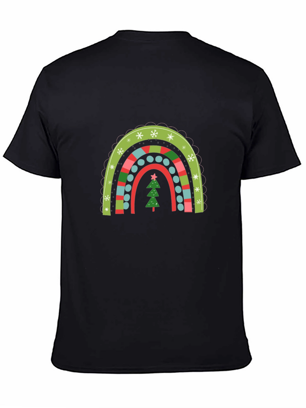 Festive Christmas Rainbow T-Shirt
