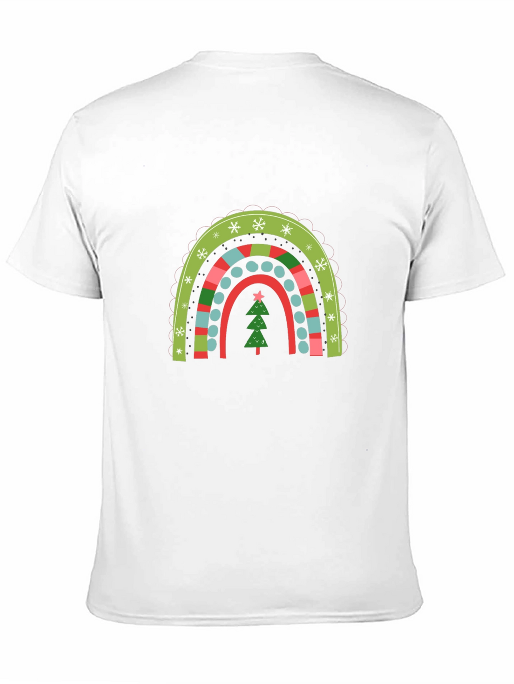 Festive Christmas Rainbow T-Shirt