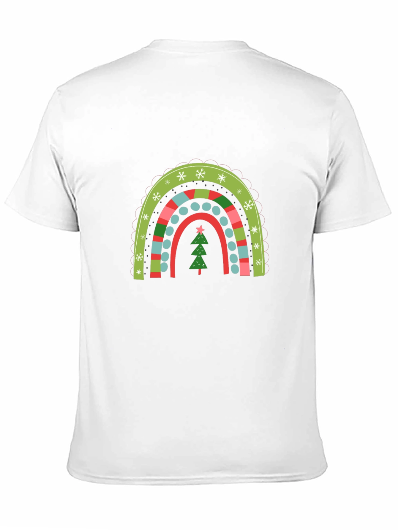 Festive Christmas Rainbow T-Shirt