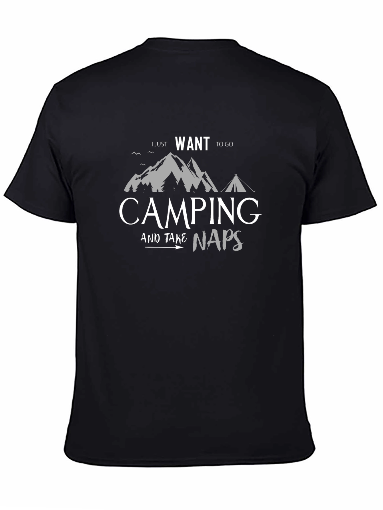 Camping & Naps Graphic T-Shirt
