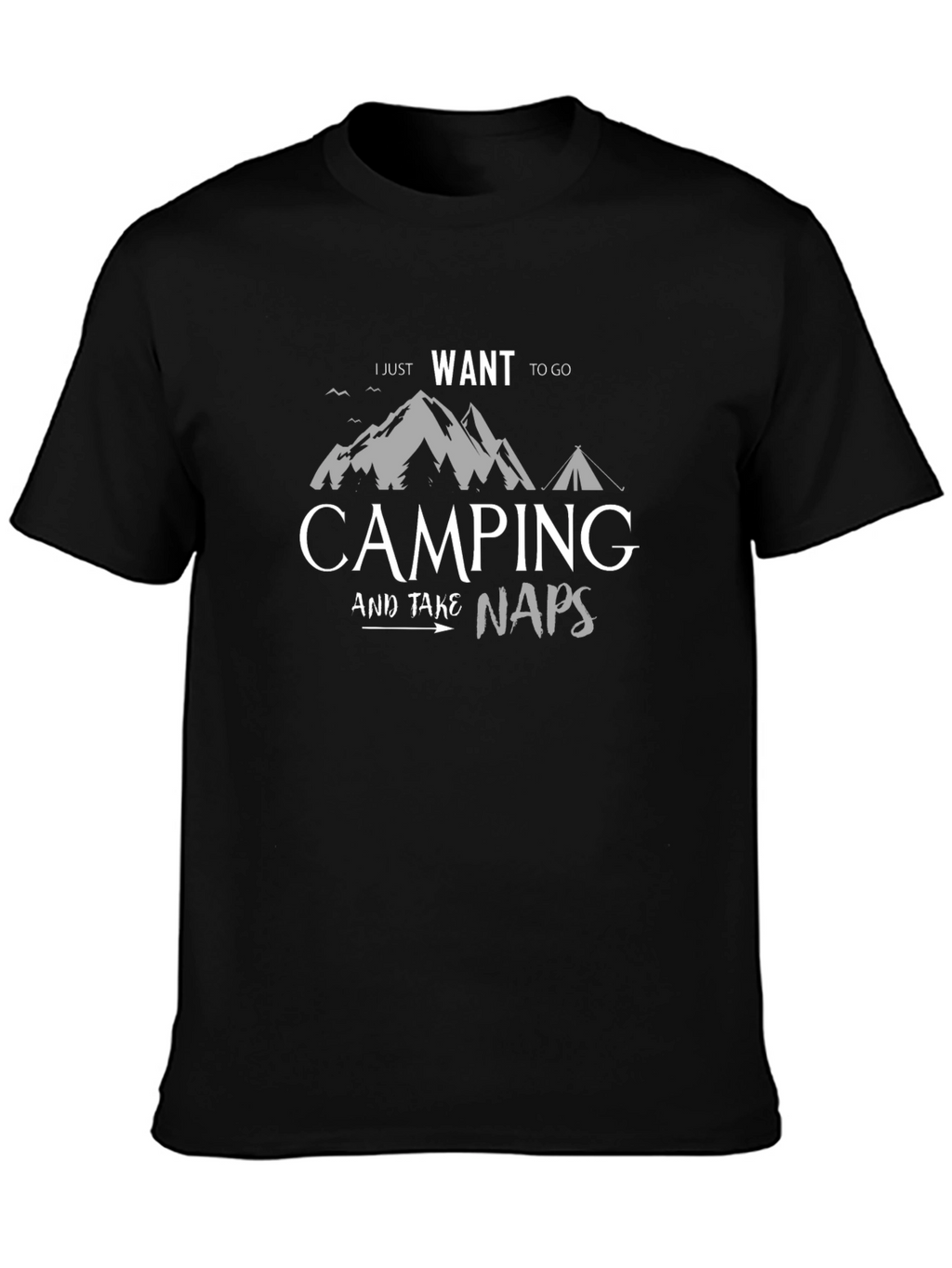 Camping & Naps Graphic T-Shirt