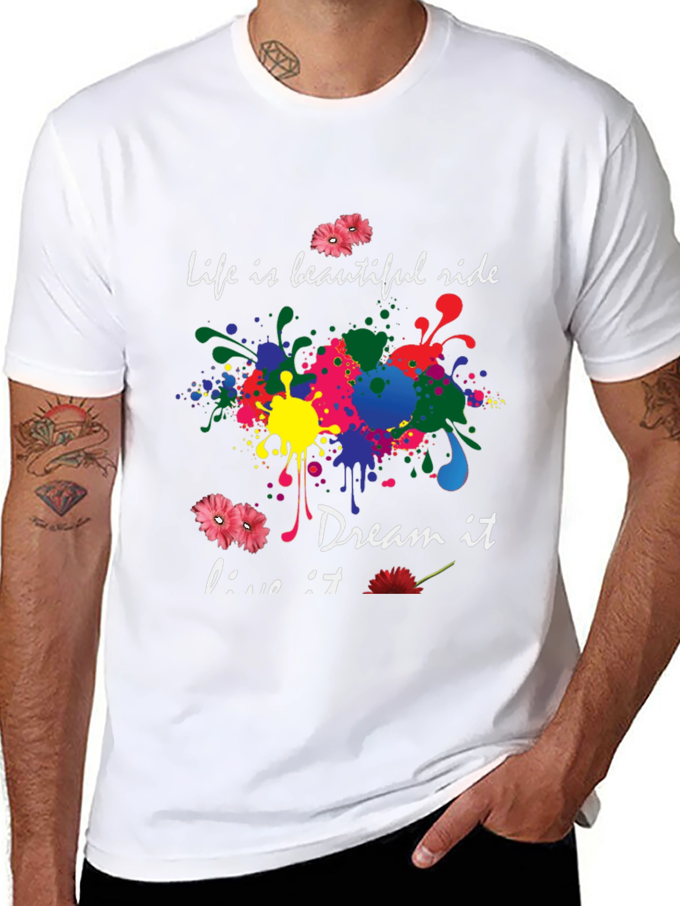 Life is Beautiful Ride Graphic Tee