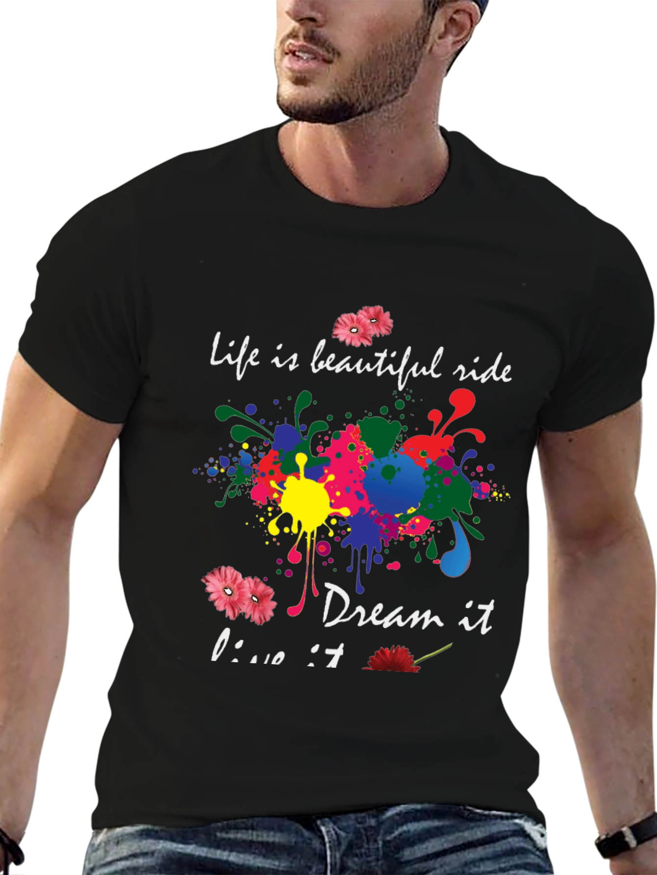 Life is Beautiful Ride Graphic Tee