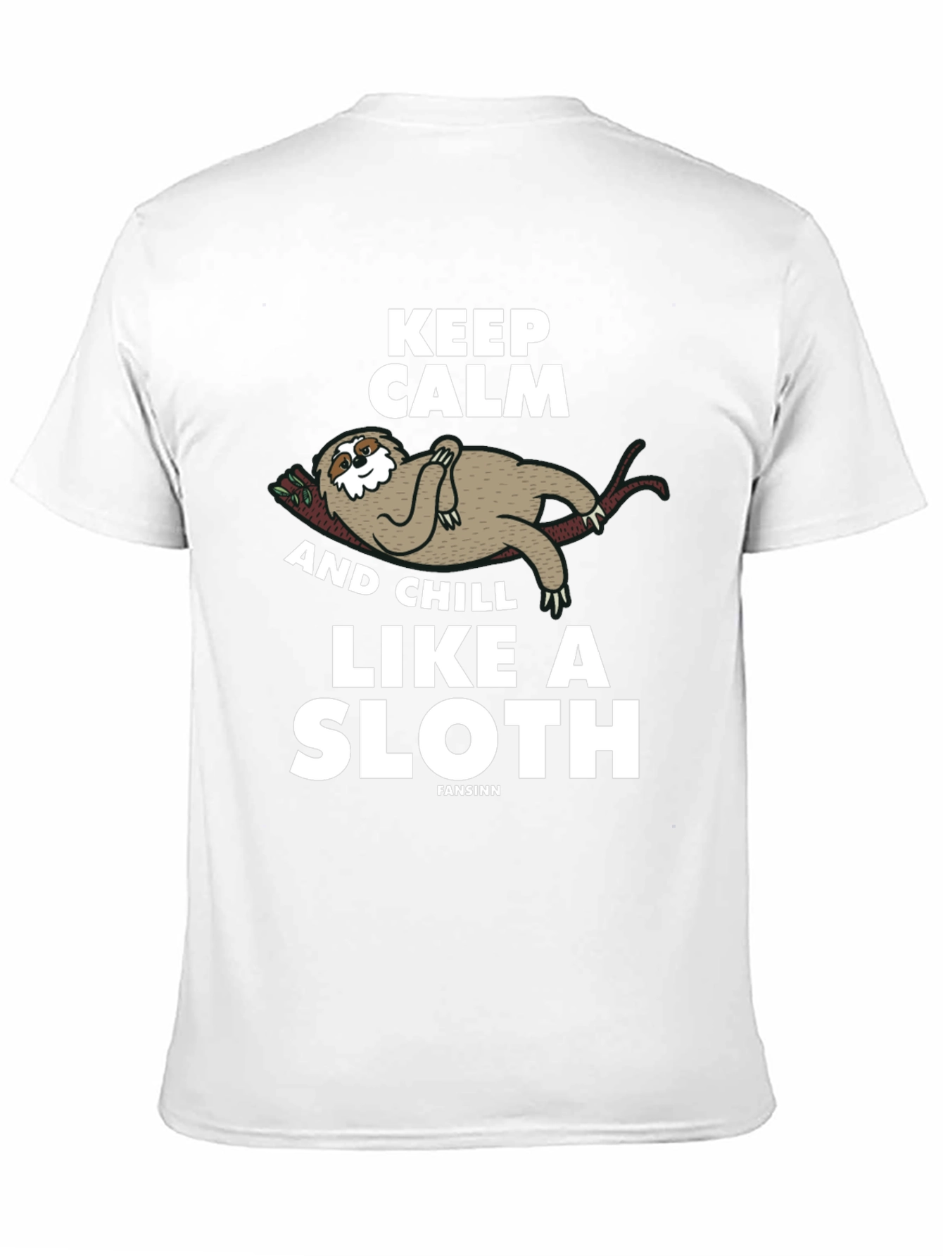 Keep Calm Sloth Graphic Tee