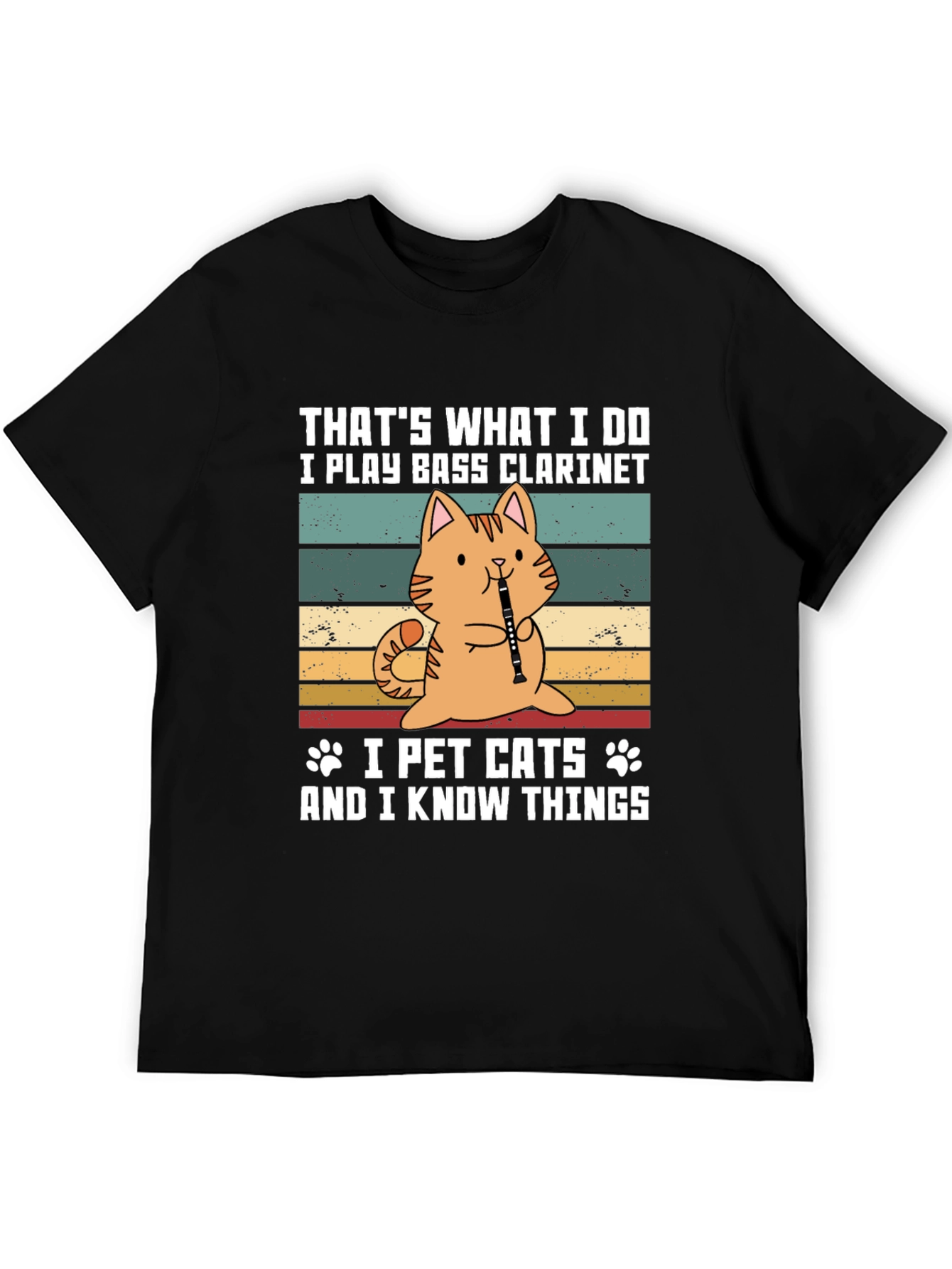 Bass Clarinet Cat T-Shirt