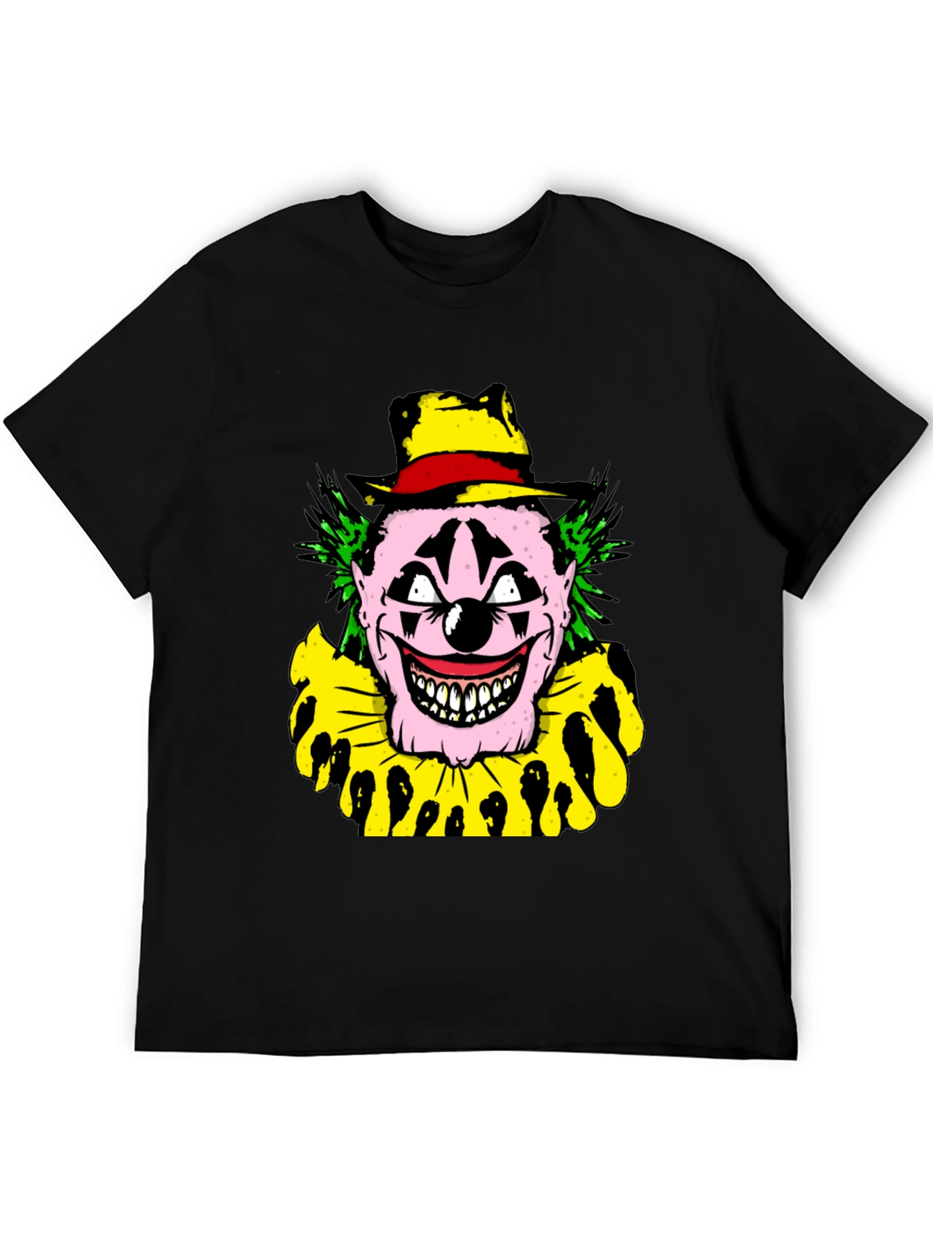 Creepy Clown Graphic T-Shirt - Horror Show Tee