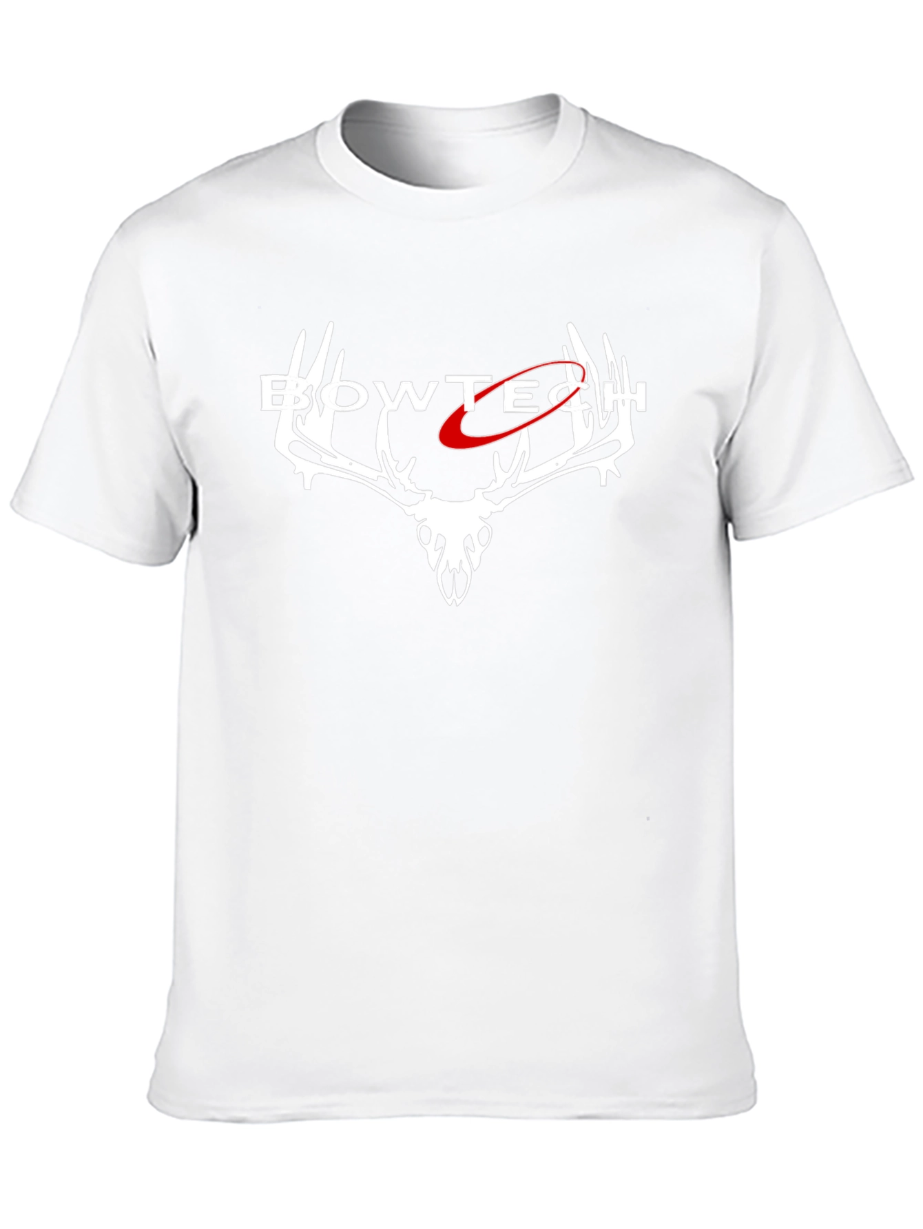 Bowtech T-Shirt - Deer Skull Logo - Black Cotton Tee