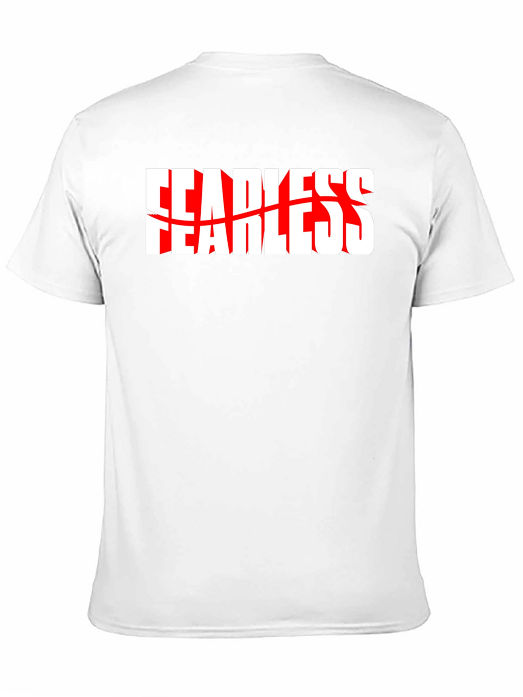 Fearless Graphic Tee - Black Crew Neck