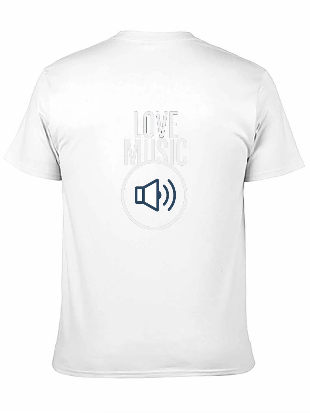 Love Music Graphic Tee - Black Cotton T-Shirt
