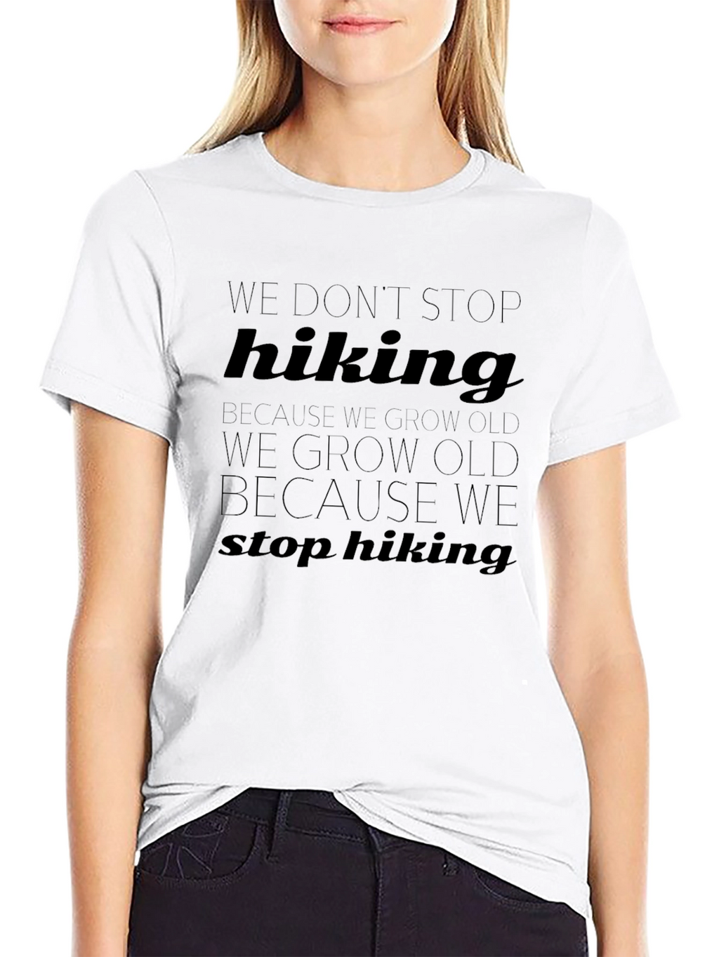 Hiking Graphic T-Shirt - Never Stop Exploring!