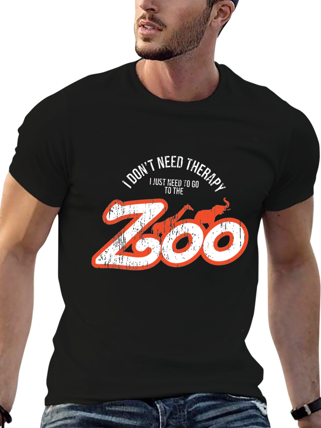 Zoo Therapy T-Shirt - Animal Lover Tee