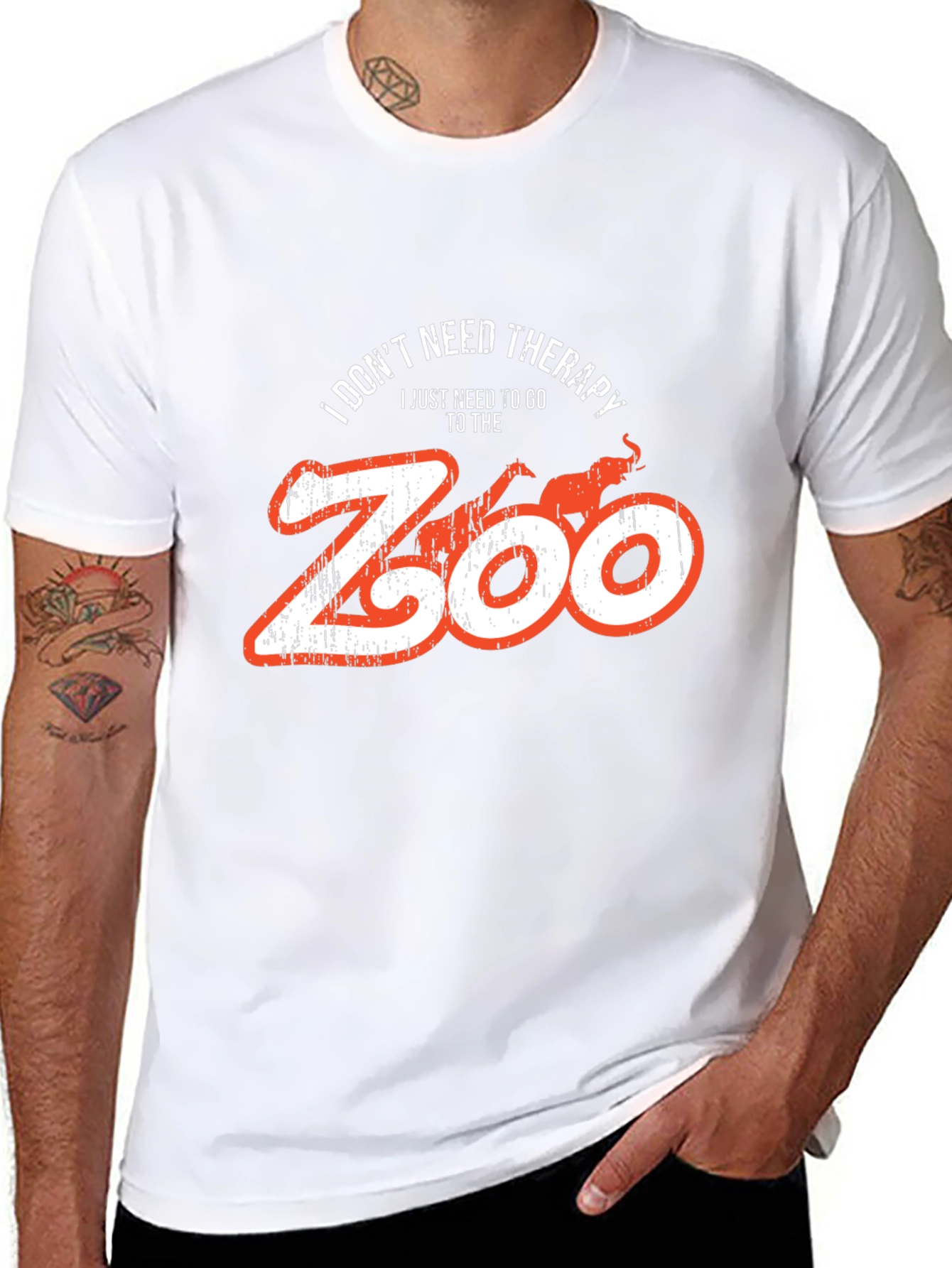 Zoo Therapy T-Shirt - Animal Lover Tee